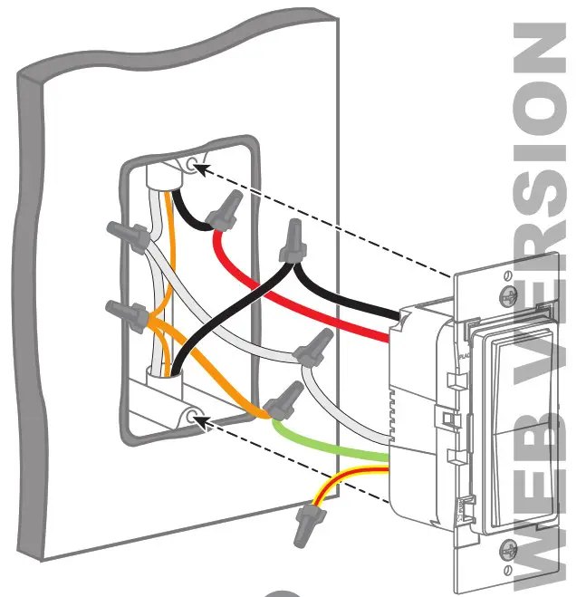 LEVITON Switch 2nd Gen install