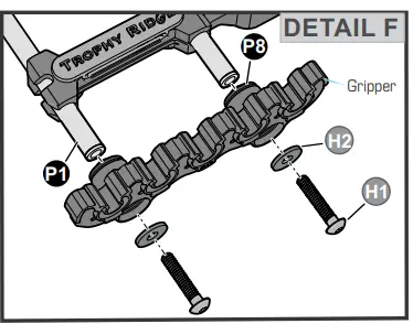TROPHY RIDGE AQ2PCKT Quiver 2-Piece Conversion Kit-fig19