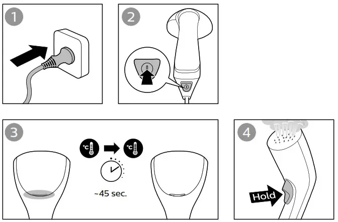 PHILIPS GC363 Garment Steamer - overview 10