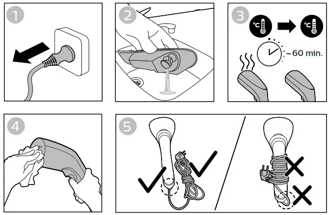 PHILIPS GC363 Garment Steamer - overview 14