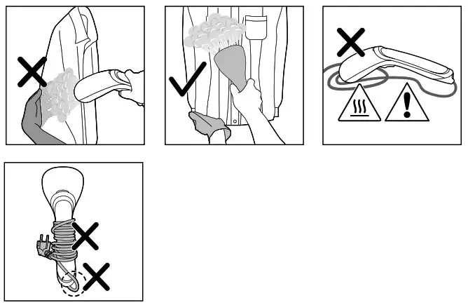 PHILIPS GC363 Garment Steamer - overview 3