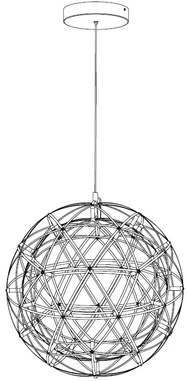 artika-PDT-EL-HD2CR-Elden-LED-Pendant-Light-PRODUCT