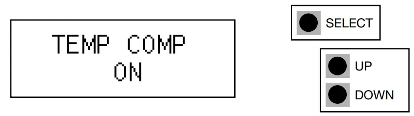 Enable temperature compensation