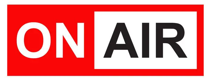 On air radio logo