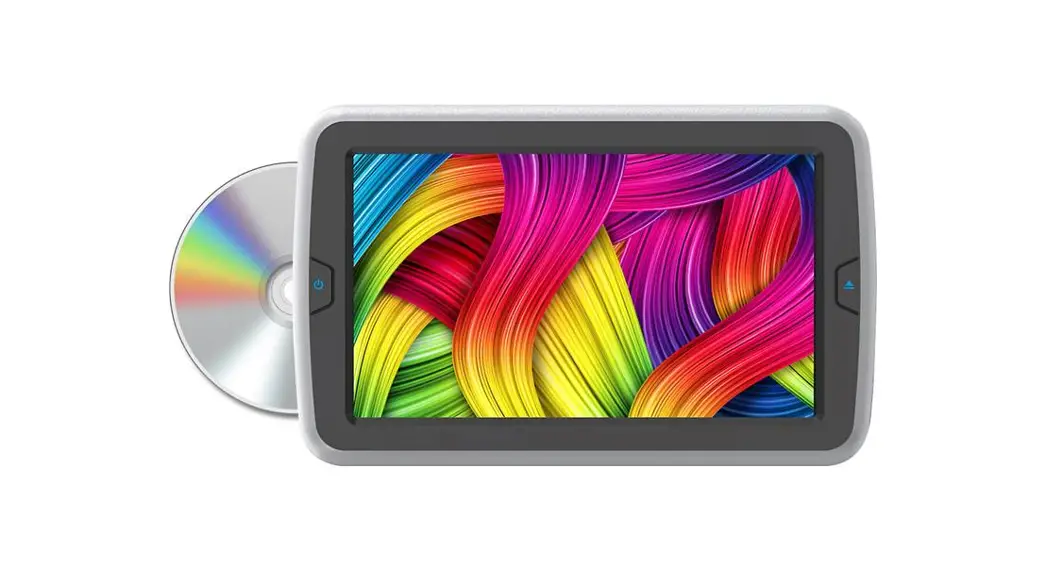 Accelle Dvd9855 9 Inch Led Headrest Monitor With Dvd Player Instruction Manual