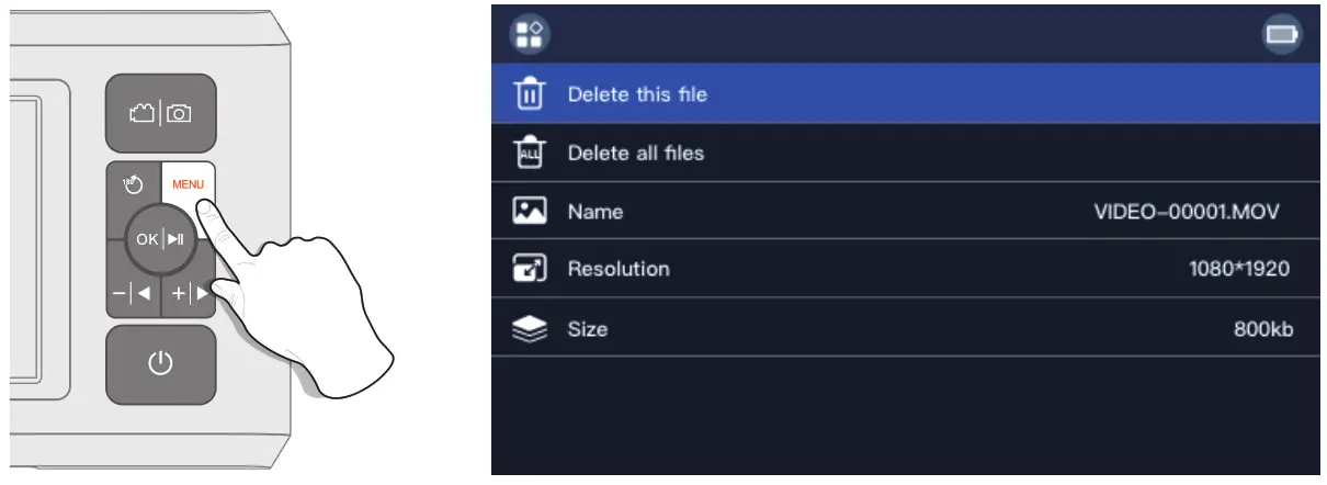 DEPSTECH DS300 Dual Lens 1080P Industrial Endoscope 4 3 Inch LCD Screen - fig 2