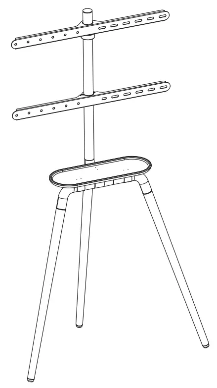 XTRARM XTR FS2110 tripod Ayta wood
