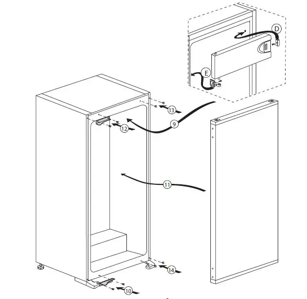beko BSSA820M3SN Single Door Refrigerator FIG 6