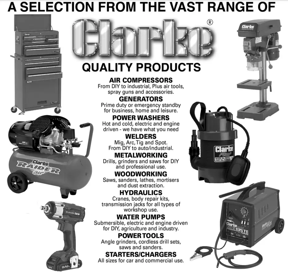 Clarke CSA20EP 20 Tonne Hydraulic Press - FIG 12