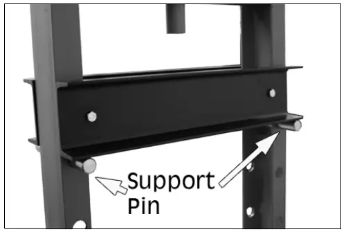 Clarke CSA20EP 20 Tonne Hydraulic Press - FIG 7