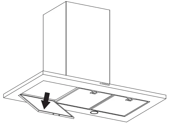 FISHER PAYKEL HC60PLX4 Chimney Pyramid Rangehood - mounting