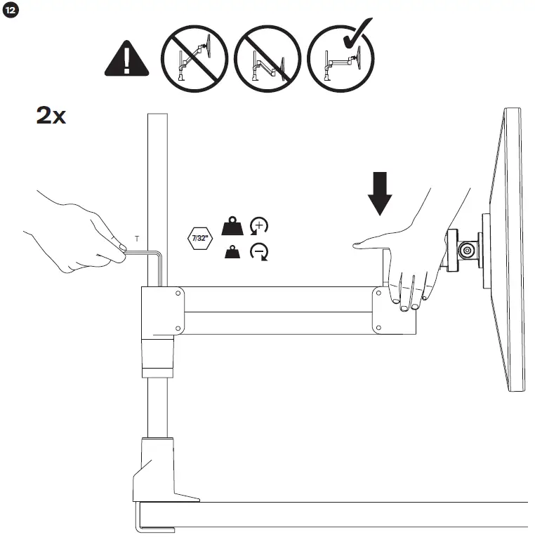 innovative-18690-STAXX-Dual-Articulating-Monitor-Mount-fig-14