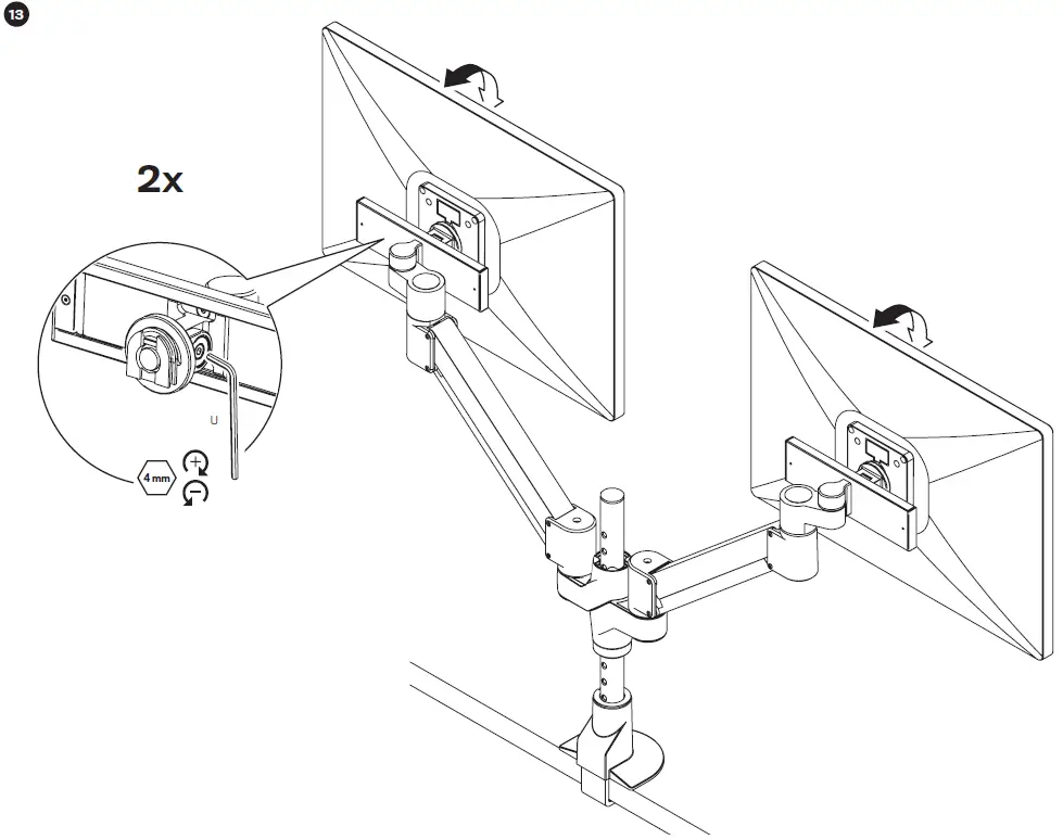 innovative-18690-STAXX-Dual-Articulating-Monitor-Mount-fig-16