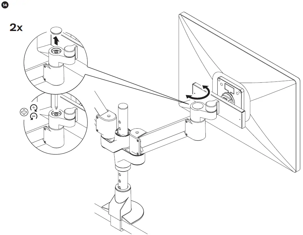 innovative-18690-STAXX-Dual-Articulating-Monitor-Mount-fig-17