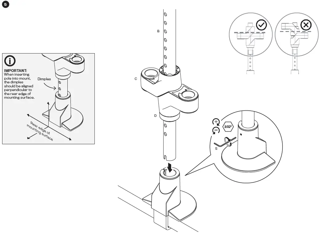 innovative-18690-STAXX-Dual-Articulating-Monitor-Mount-fig-5
