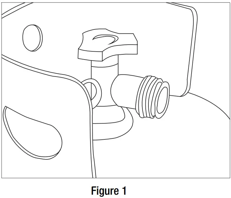HOME DECORATORS COLLECTION 23101FP Rutherford 30 Inch Square Concrete Grey Low Profile Steel Gas Fire Pit - fig 1