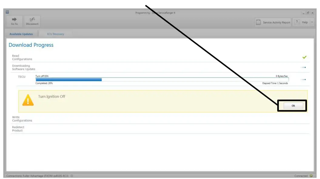 EATON 5569997 Transmission Electronic Control Unit - setting 2