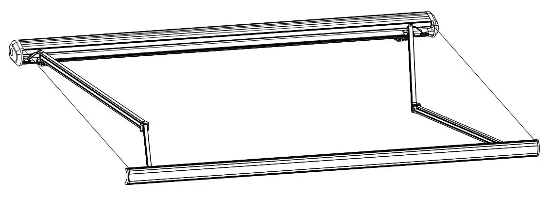 Netthandelen Full Cassette Awning Instruction Manual