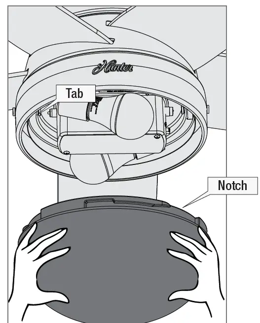 Hunter 50387 Aker 52-Inch Ceiling Fan 32