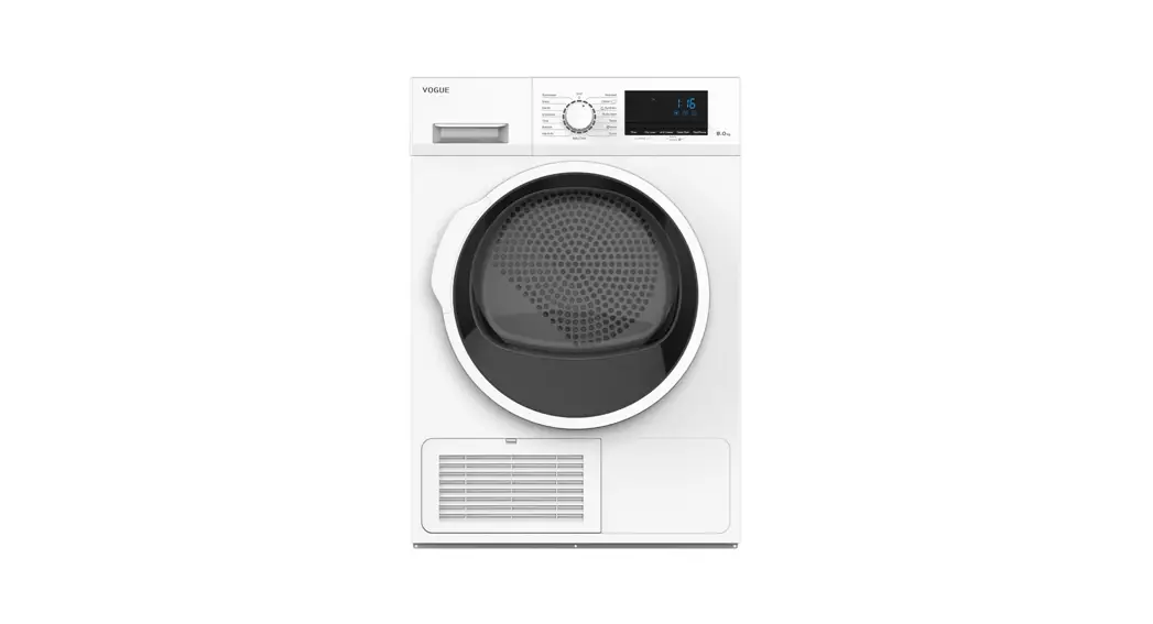 Vogue 361281 Front Load Washing Machine Instruction Manual