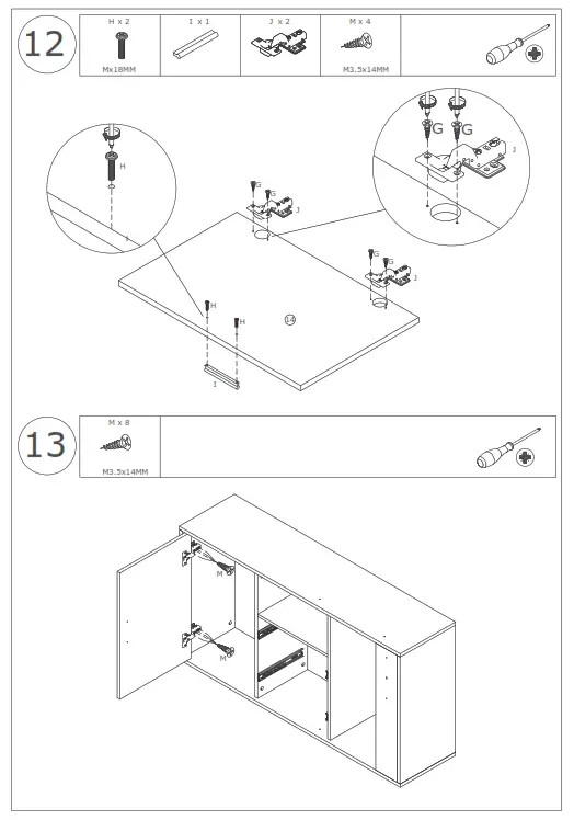 FUFU GAGA LBB-KF210178-01-C L Shape MDF Writing Desk - 10