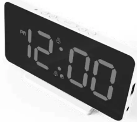 CALIBER HCG 021 and HCG 022 Slim Line Alarm Clock