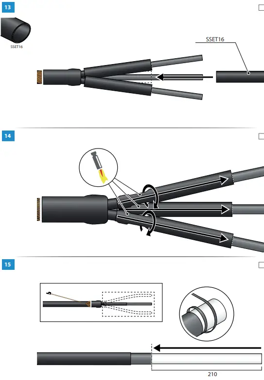 ENSTO-HIT3-1213L-Heat-Shrink-Indoor-Termination-Instruction-Manual-fig-7