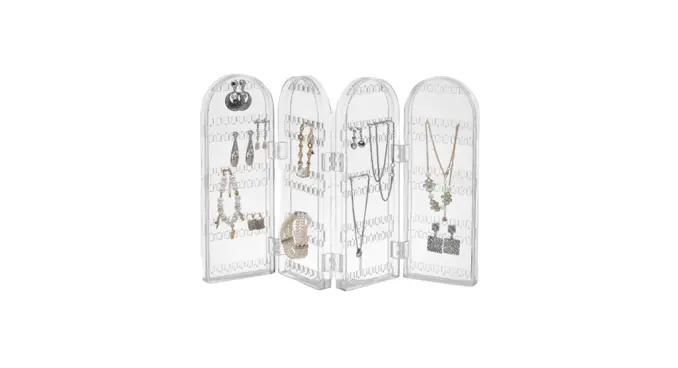 Vonhaus 4010043 Clear Foldable Jewellery Hanger Instruction Manual