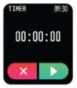Timer display