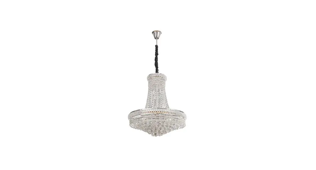 The Home Depot Hg-hcx-2712-us 14-light Silver France Empire Style Modern K9 Crystal Raindrop Chandelier Instruction Manual