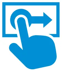 Touchscreen gestures 