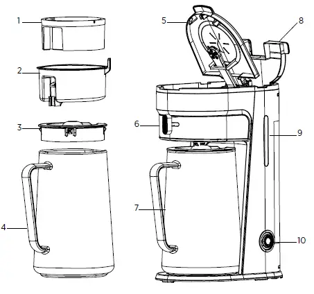 Starfrit-024015-Electric-Iced-Tea-and-Iced-Coffee-Maker-FIG-1