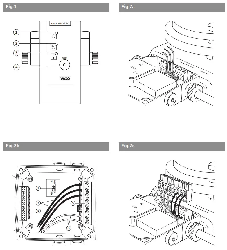 Wilo GG 2046632 Circulation Heating Pump - Fig 1