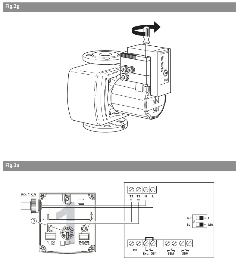 Wilo GG 2046632 Circulation Heating Pump - Fig 3