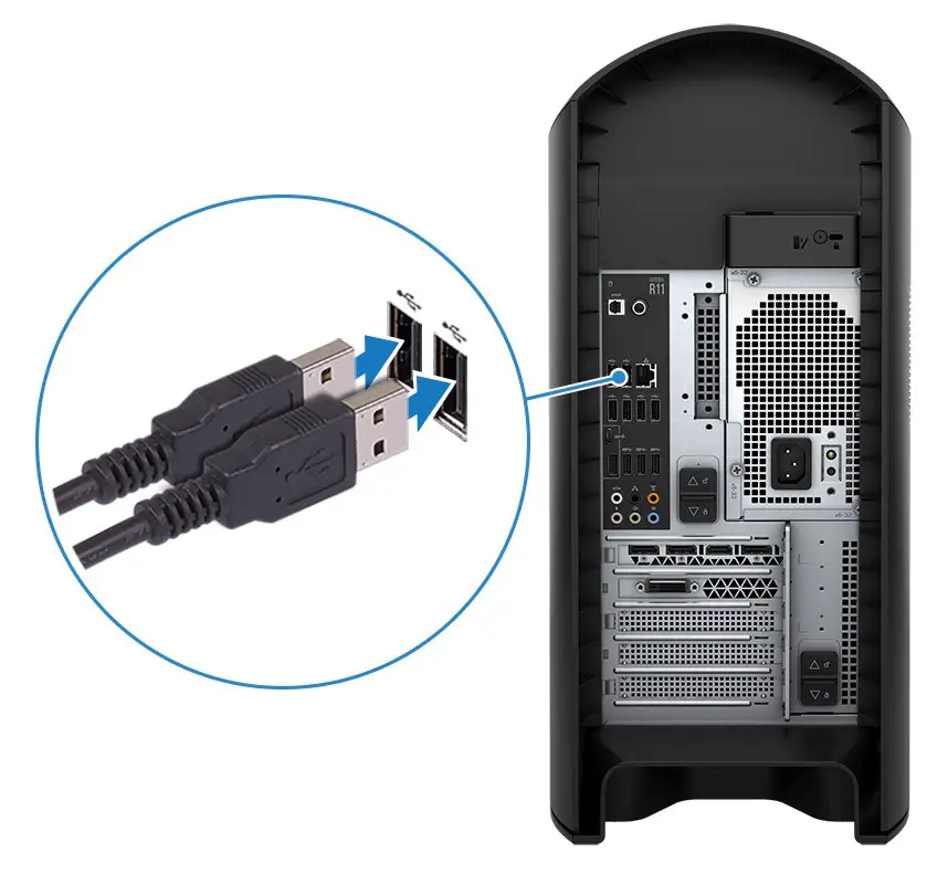 Alienware Aurora - Set up your computer 1