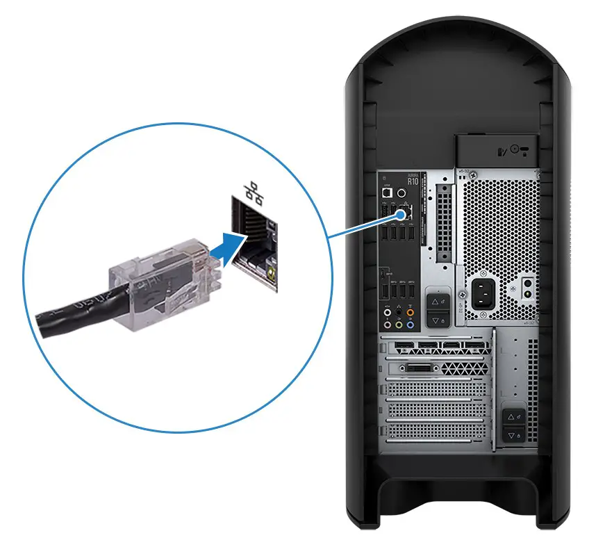 Alienware Aurora - Set up your computer 2