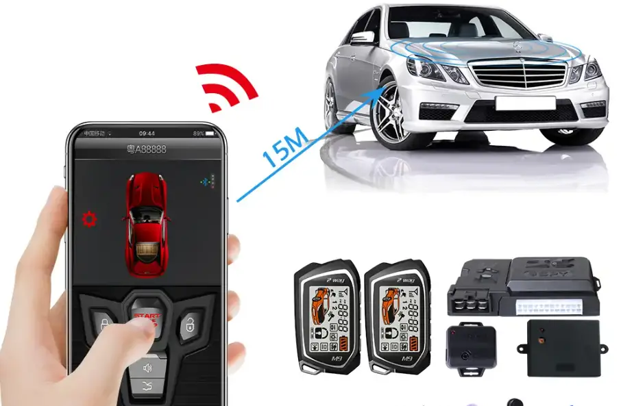 Guangdong Lff Technology Lc090 2-way Car Alarm System Host User Manual