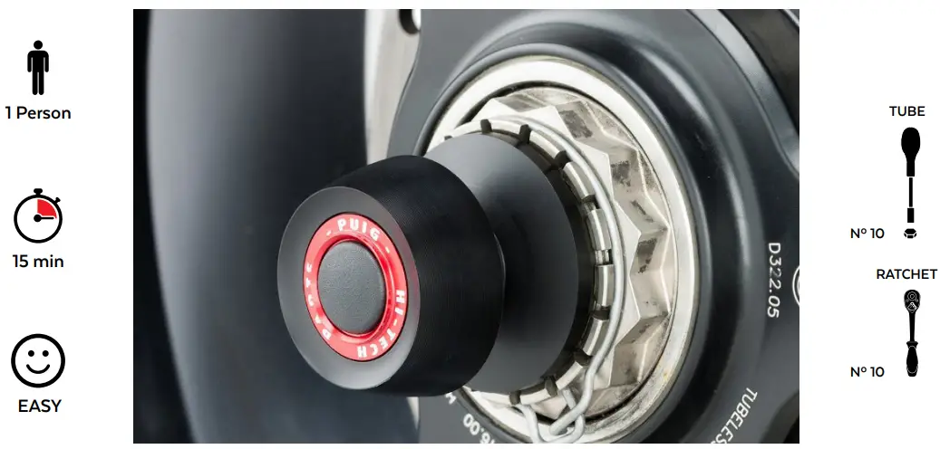 Puig PHB19 Swing Arm Protector