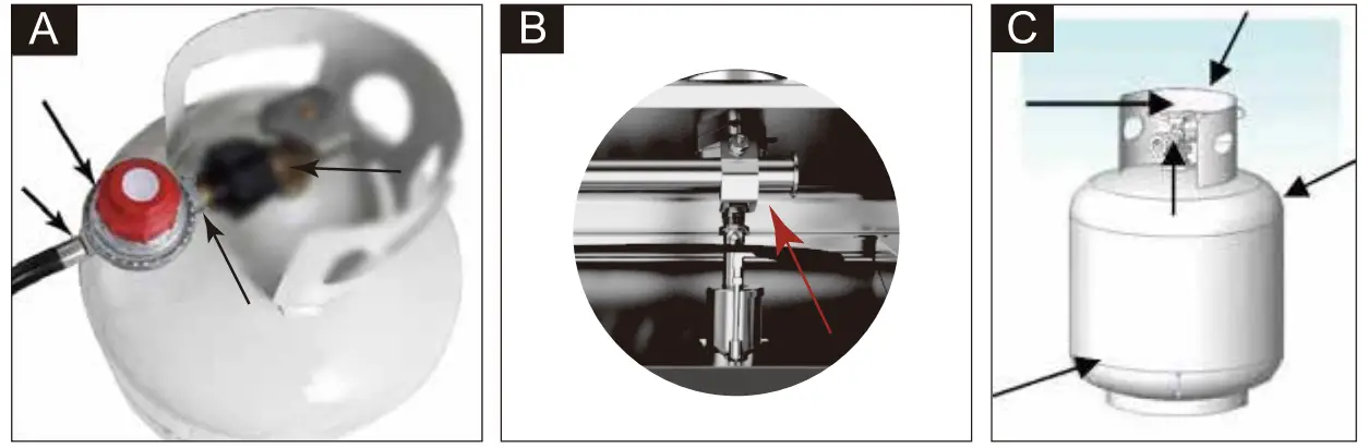 ROYAL GOURMET GA4402S Stainless Steel 4 Burner Gas Grill - fig 5