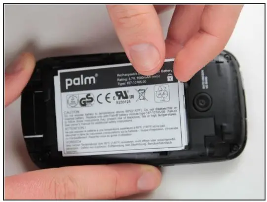 IFIXIT Palm Treo Pro Battery Replacement Installation Guide - If a battery is already installed