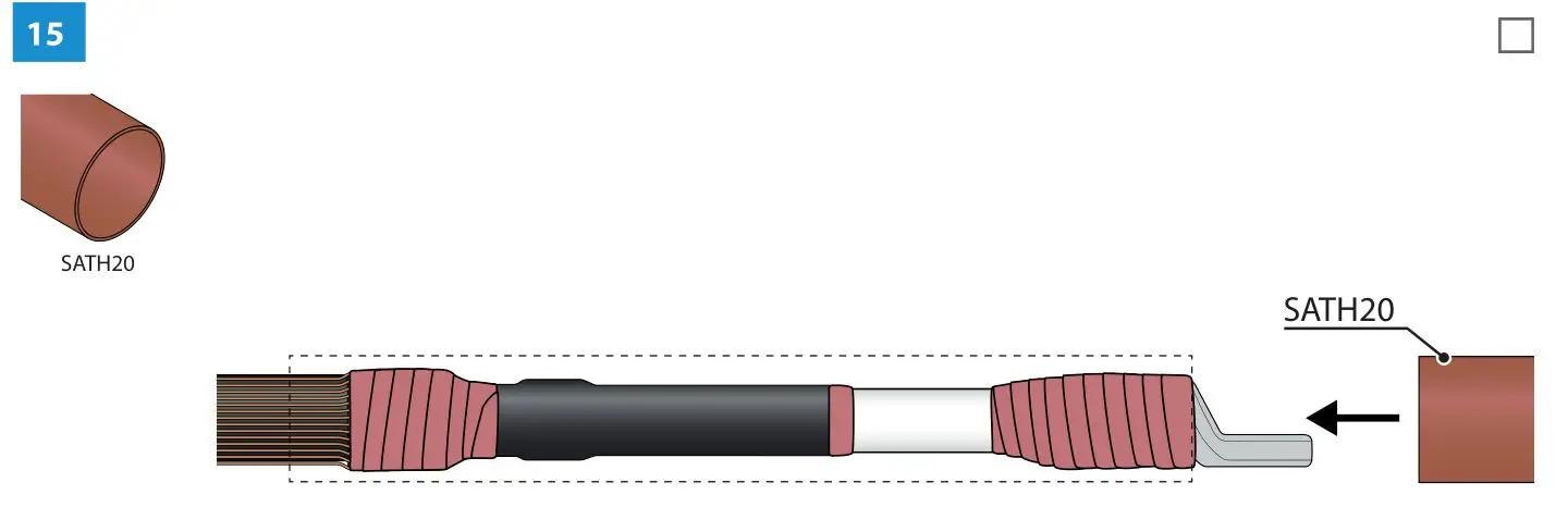 ENSTO HIT1.2403L Heat Shrink Indoor Term - Figure 15