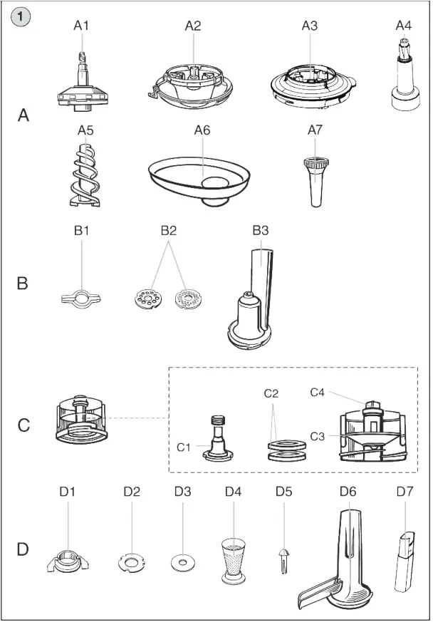eta-0029-90000-White-Food-Processor-with-Additional-Machines-FIG-1