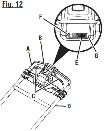 RYOBI RY401013 21 Inch 40 Volt Lawn Mower - Fig12