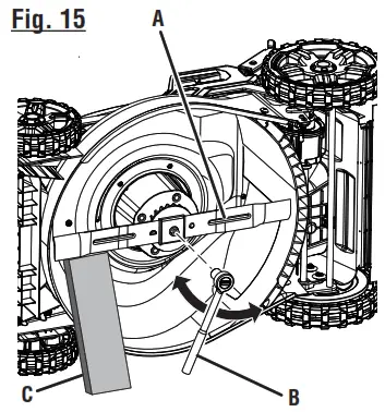 RYOBI RY401013 21 Inch 40 Volt Lawn Mower - Fig15