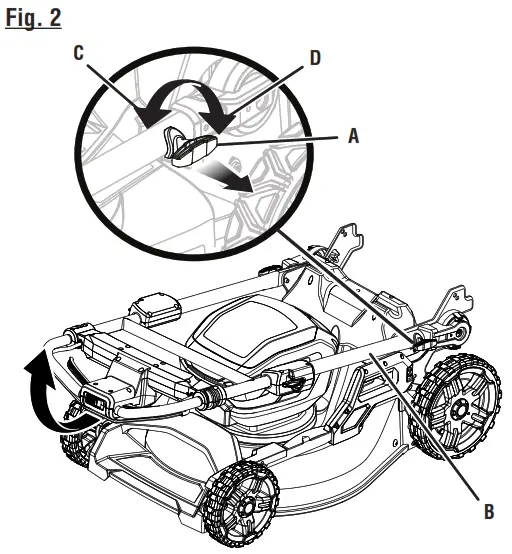 RYOBI RY401013 21 Inch 40 Volt Lawn Mower - Fig2