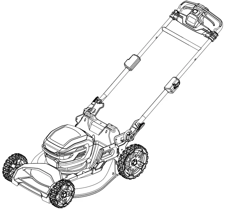 RYOBI RY401013 21 Inch 40 Volt Lawn Mower