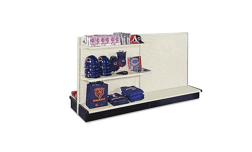 Uline H-3874bl Single-sided Gondola Shelving Installation Guide