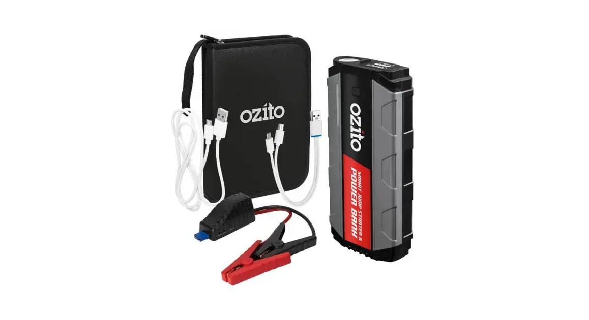 Ozito Ojs-800 12v 400a Jump Starter & Power Bank Instruction Manual Ozito Ojs-800 12v 400a Jump Starter & Power Bank Instruction Manual