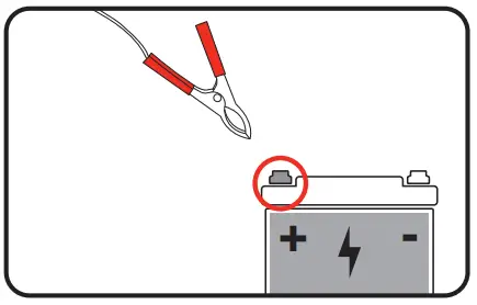 ozito OJS-800 12V 400A JUMP STARTER &amp - positive