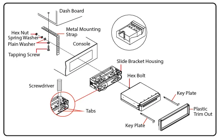 PYLE-PLTS73UB-Car-Stereo-Video-Receiver-fig-1